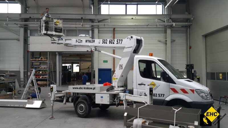 W jakich sytuacjach sprawdzą się mniejsze podnośniki koszowe?