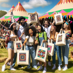 Jak wykorzystać worki z logo w kampaniach promocyjnych na festiwalach i eventach plenerowych?