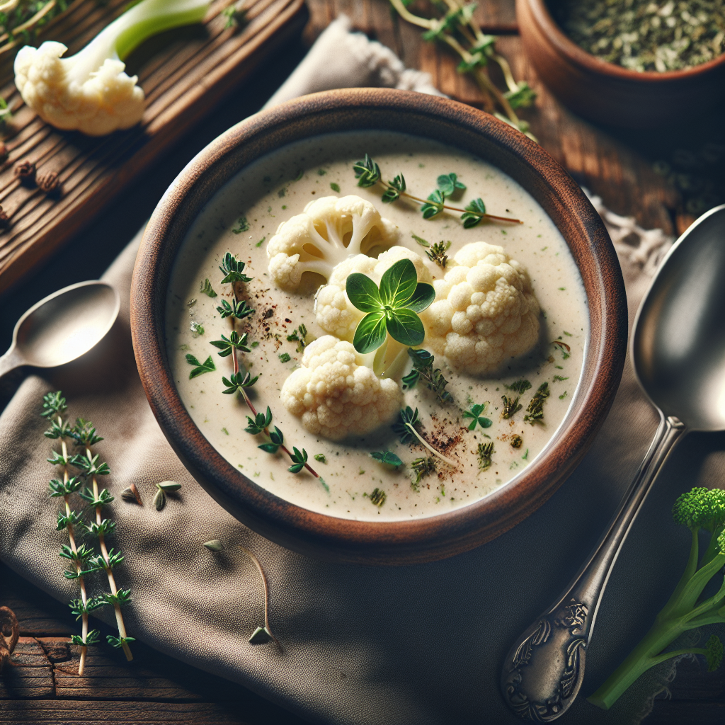 Zupa kalafiorowa – przepis na smaczny obiad